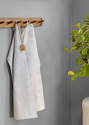 Keukenhanddoeken per twee verpakt - Merja (grijs)