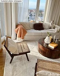 Hoogpolig vloerkleed - Aranga Super Soft Fur (beige)