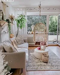 Wollen-vloerkleed - Luna (beige)