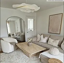 Hoogpolig vloerkleed - Monti (offwhite)