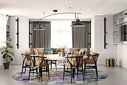 Rond vloerkleed - Padua (multi)