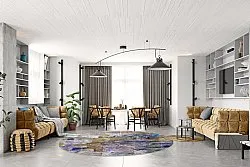 Rond vloerkleed - Padua (multi)