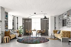 Rond vloerkleed - Aviano (multi)