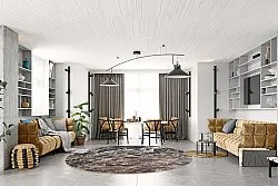 Rond vloerkleed - Lecco (multi)