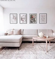 Hoogpolig vloerkleed - Cosy (beige)