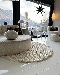 Ronde vloerkleden - Monti (offwhite)