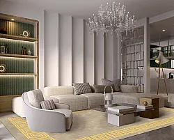 Wilton - Myra (beige/geel)