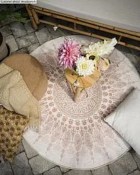 Rond vloerkleed - Sandrigo (beige)