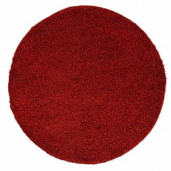 Ronde vloerkleden - Trim (rood)