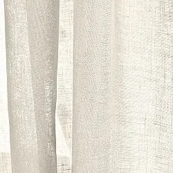 Gordijnen 2-pack - Linnen gordijn Noemi (room)