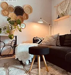 Hoogpolig vloerkleed - Fondi (beige)