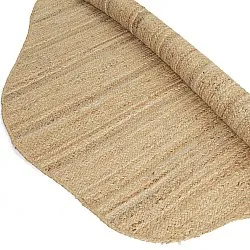 Onregelmatig rond jutetapijt - San Francisco (jute)