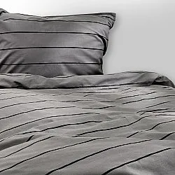 Kussensloop - Isadora (donkergrijs)