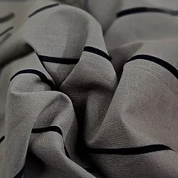 Kussensloop - Isadora (donkergrijs)