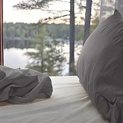 Kussensloop - Lysander (donkergrijs)