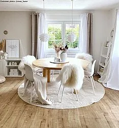 Ronde vloerkleden - Otago (wit)