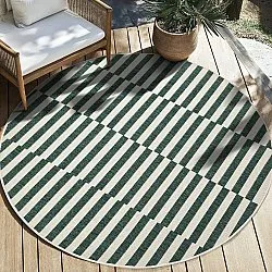 Rond vloerkleed - Indoor/Outdoor Otto (groente)