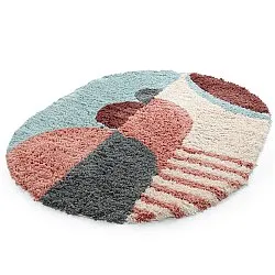 Ovaal tapijt - Tropea Natural Cotton Shaggy (multi)