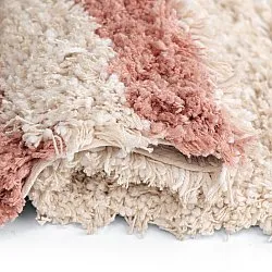 Ovaal tapijt - Tropea Natural Cotton Shaggy (multi)