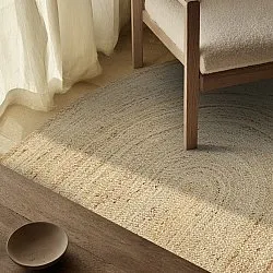 Ovaal jutetapijt - San Francisco (jute)