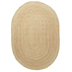 Ovaal jutetapijt - San Francisco (jute)