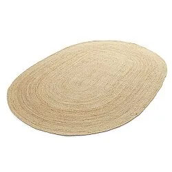 Ovaal jutetapijt - San Francisco (jute)