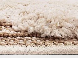 Hoogpolig vloerkleed - Fondi (beige)