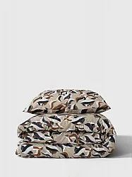 Dekbedovertrek set - Amalie (grijs/blauw)