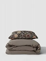 Dekbedovertrek set - Lotten (bruin)