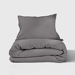 Dekbedovertrekset - Lysander (donkergrijs)