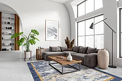 Wilton - Peri (blauw/multi)