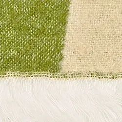 Dekens - Wollenmix plaid - Audrey Check (beige/groen/paars)