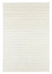 Wollen-vloerkleed - Polperro (wit)