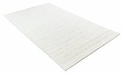 Wollen-vloerkleed - Polperro (wit)