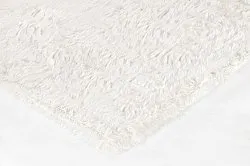 Hoogpolig vloerkleed - Pomaire (wit)