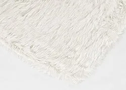 Hoogpolig vloerkleed - Pomaire (wit)