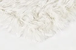 Hoogpolig vloerkleed - Pomaire (wit)