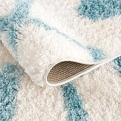 Hoogpolig vloerkleed - Chianti (blauw)