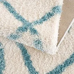 Hoogpolig vloerkleed - Chianti (blauw)