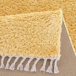 Hoogpolig vloerkleed - Cudillero (geel)