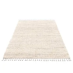 Hoogpolig vloerkleed - Orellana (beige)