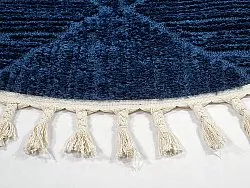 Ronde vloerkleden - Dallas (blauw)