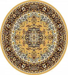 Rond vloerkleed - Peking (goud)