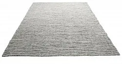 Wollen-vloerkleed - Otago (grijs/zwart)