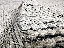 Wollen-vloerkleed - Otago (grijs/zwart)