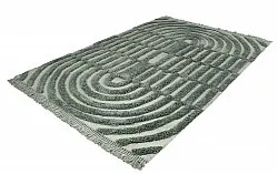 Wollen-vloerkleed - Rome (groen)