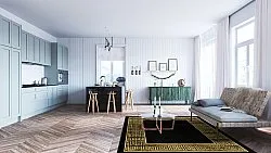 Wilton - Tilos (zwart/goud)