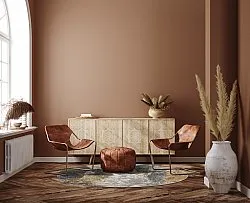 Rond vloerkleed - Travale (grijs/multi)