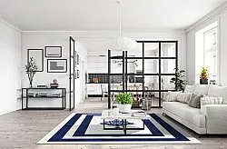 Wilton - Soros (blauw/wit)