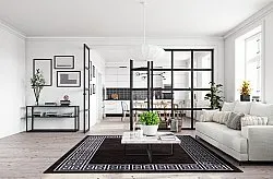 Wilton - Kuba (zwart/wit)